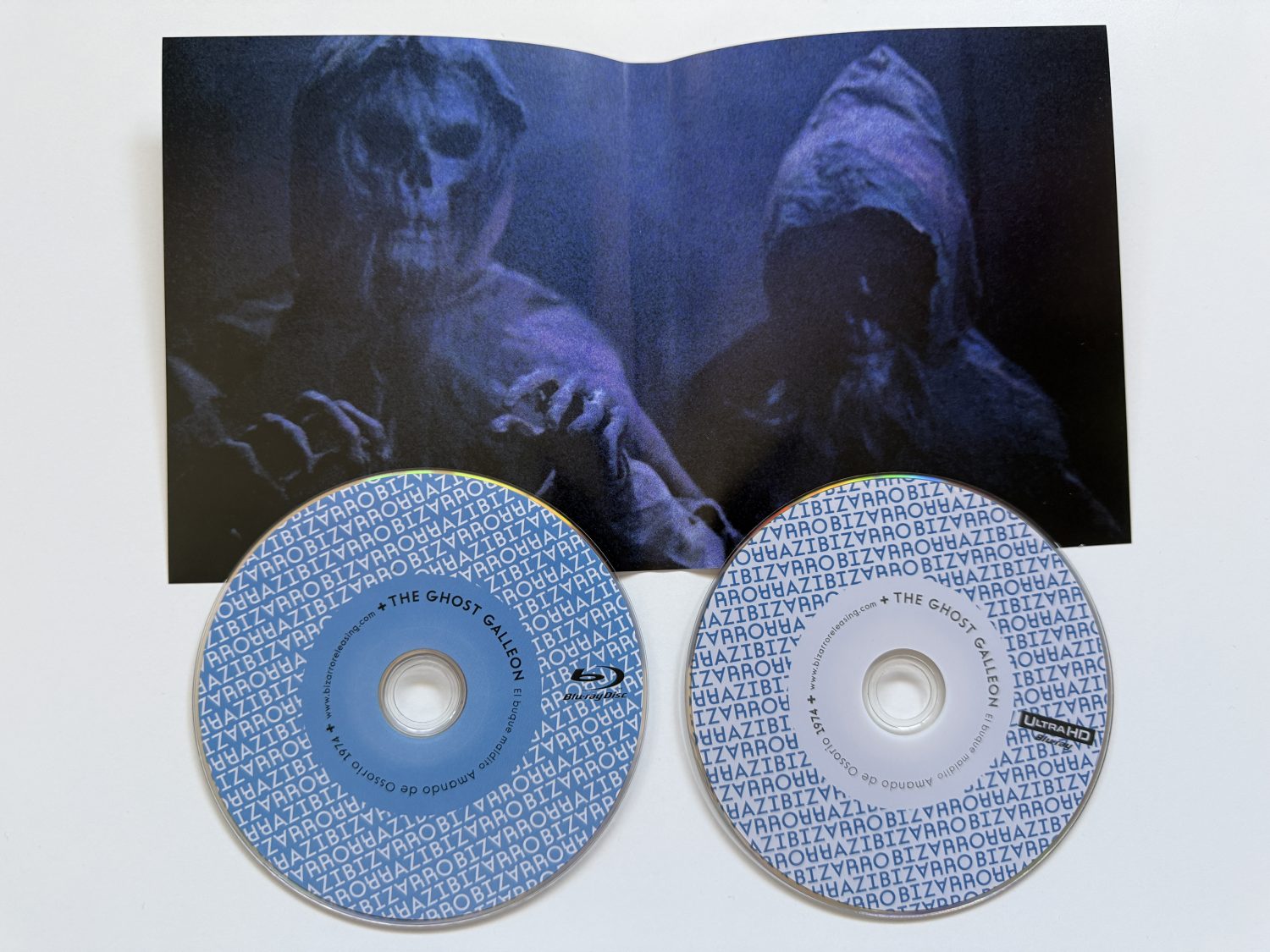 El buque maldito Blu-ray - Amaray inner sleeve + discs
