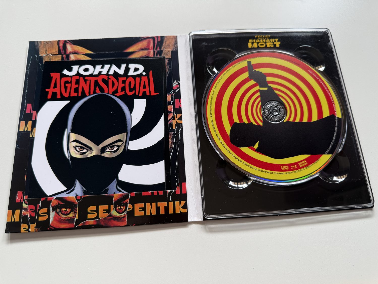 Reflet dans un diamant mort Blu-ray - Digipack interior