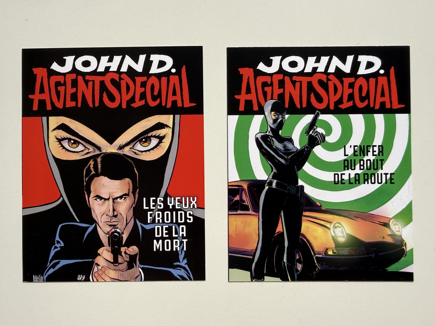 Reflet dans un diamant mort Blu-ray - Postcards reverse