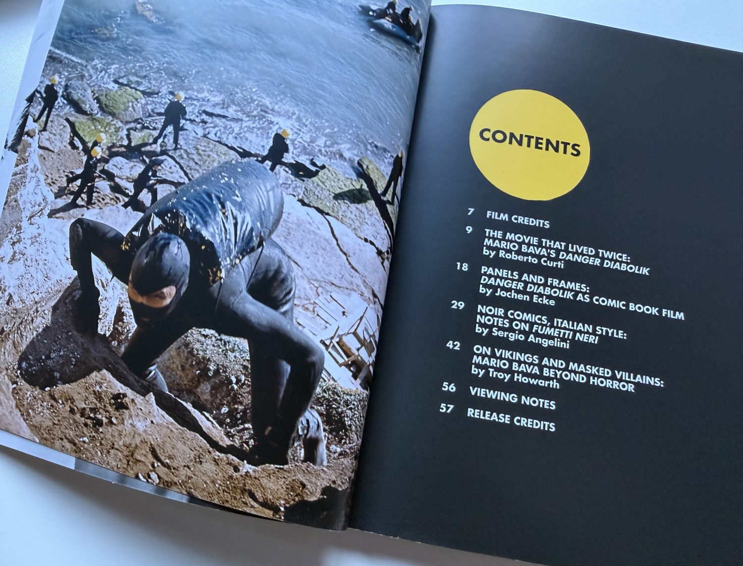 Danger: Diabolik 4K Eureka - Booklet contents