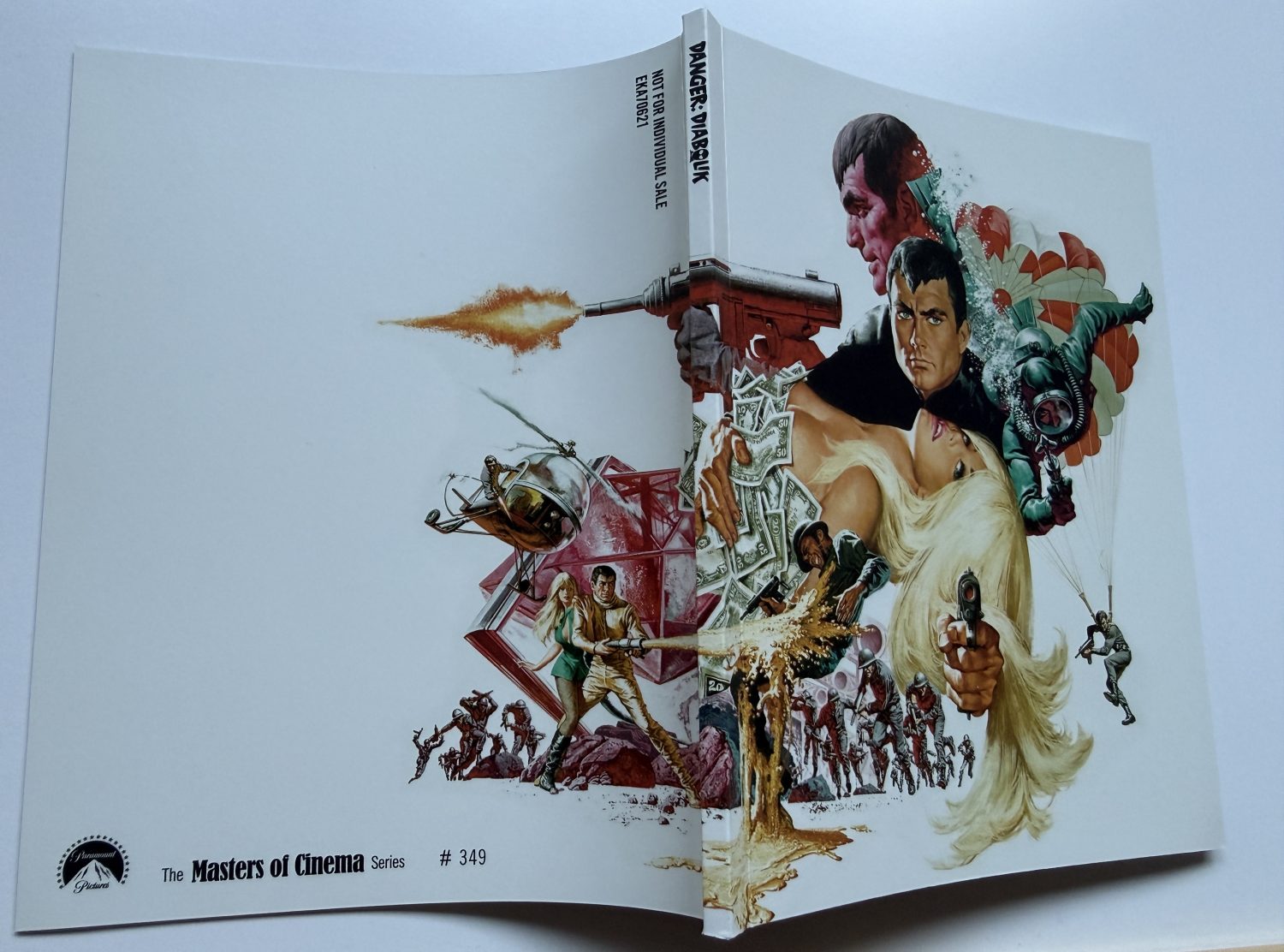 Danger: Diabolik 4K Eureka - Booklet opened