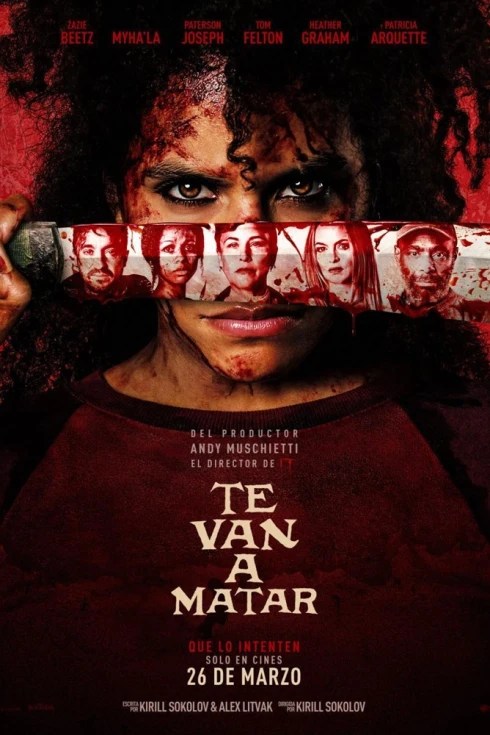 Póster español de Te van a matar, dirigida por Kirill Sokolov