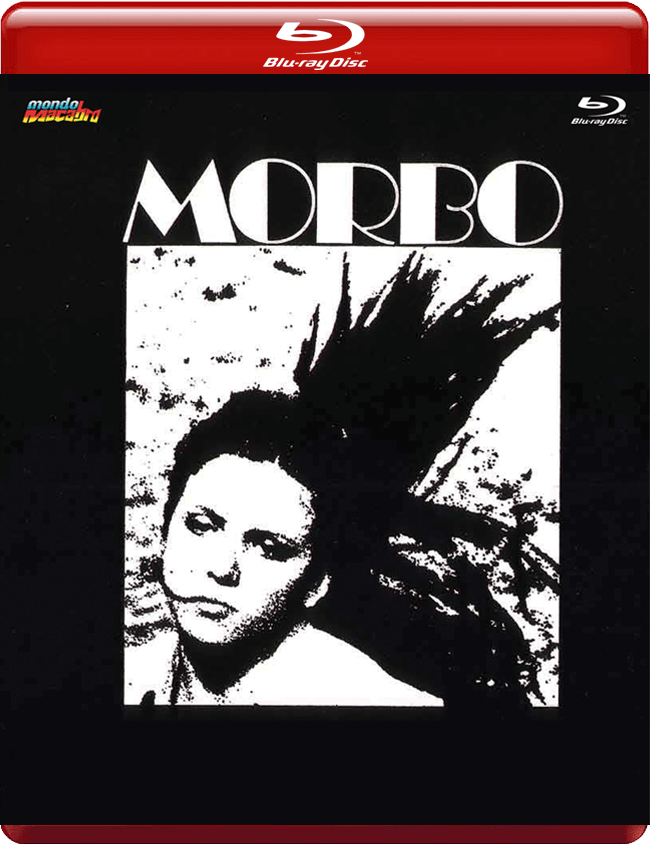 Carátula alternativa del Blu-ray de Morbo, dirigida por Gonzalo Suárez en 1972