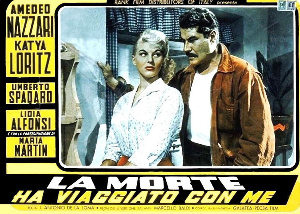Un fotocromo promocional de Manos sucias en su título original en italiano