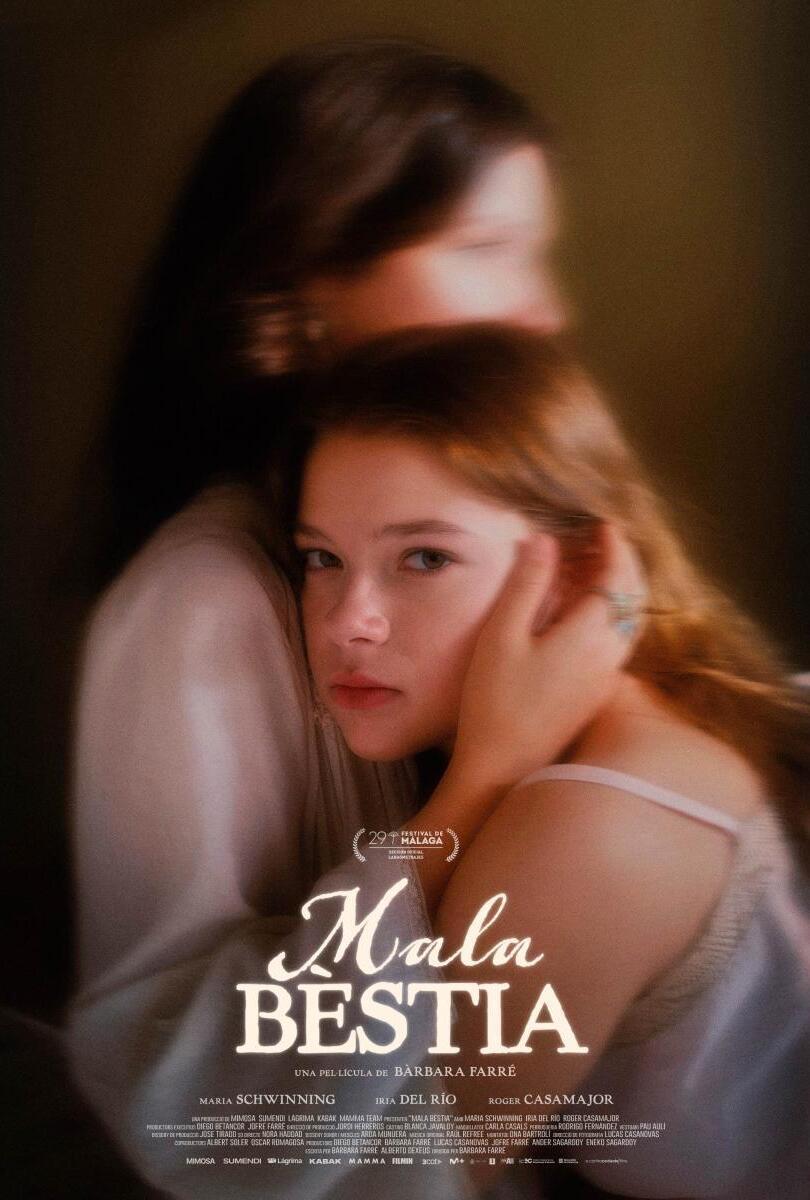 Póster de Mala bèstia, dirigida por Bàrbara Farré