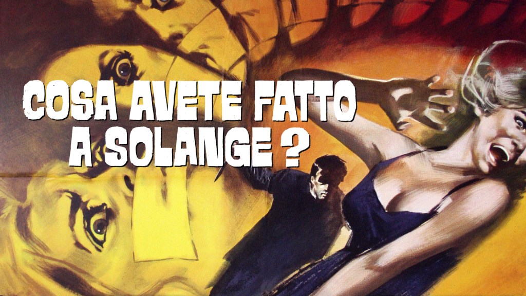 Imagen del póster de Cosa avete fatto a Solange, de Massimo Dallamano