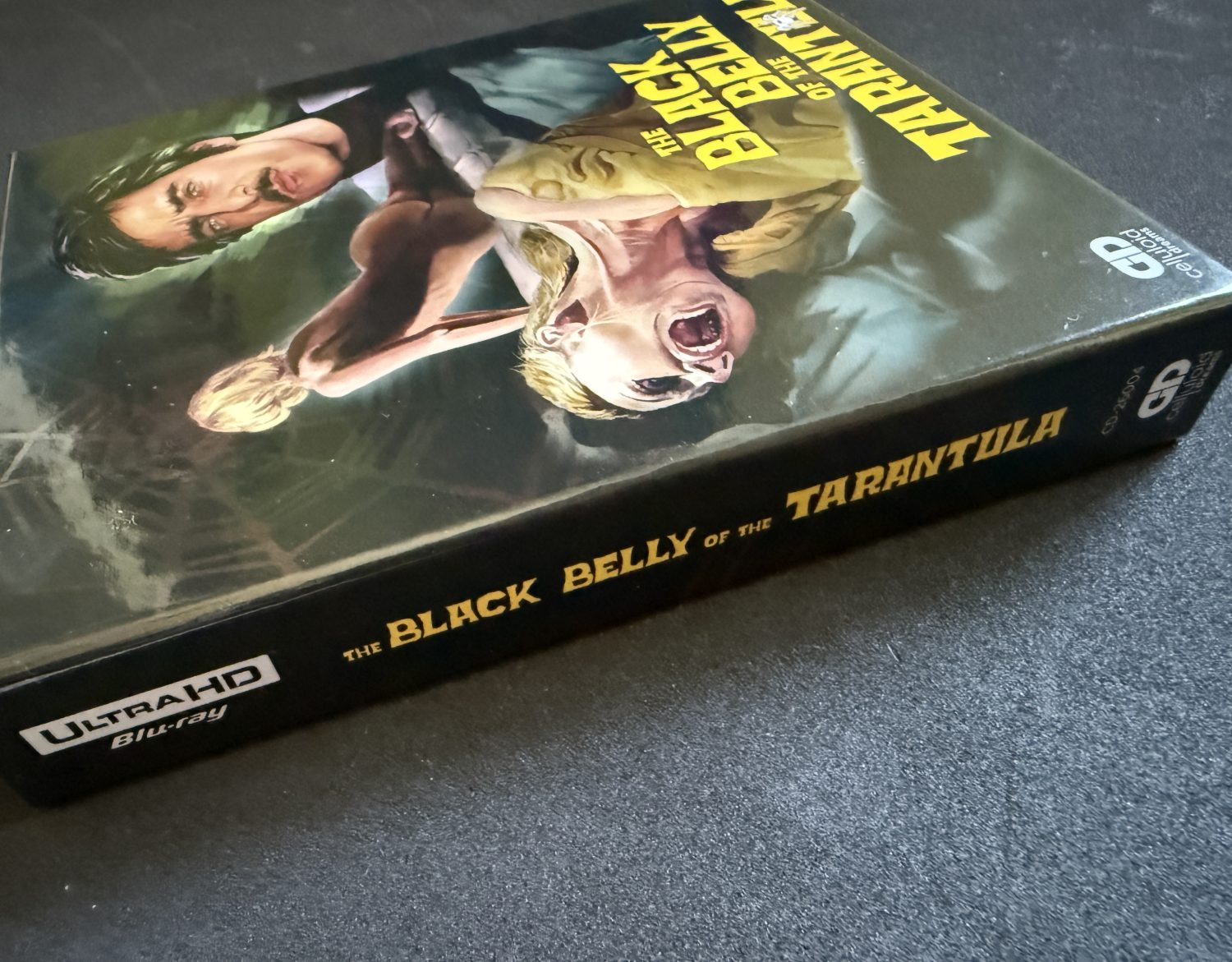 The Black Belly of the Tarantula 4K box - Set spine