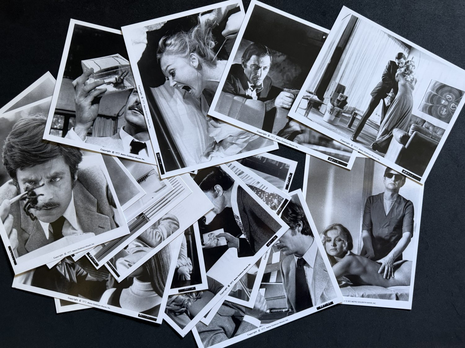 The Black Belly of the Tarantula 4K box - Lobby Cards set
