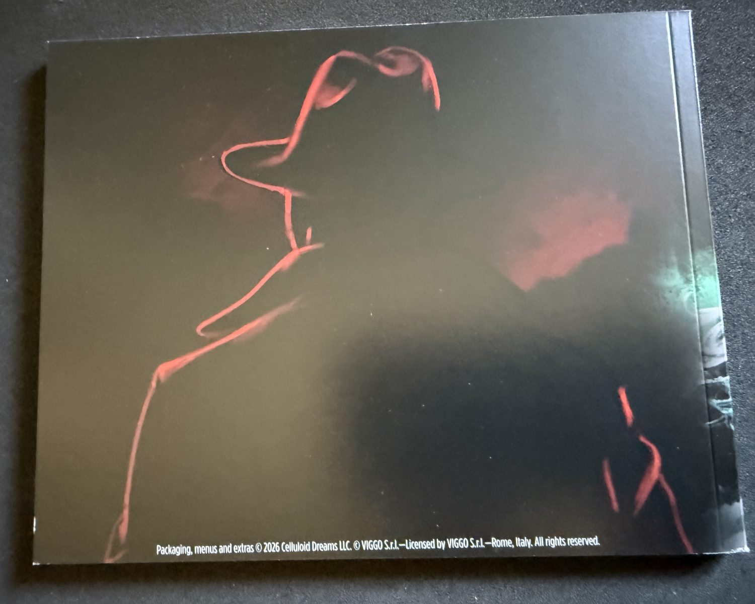The Black Belly of the Tarantula 4K box - Booklet back cover