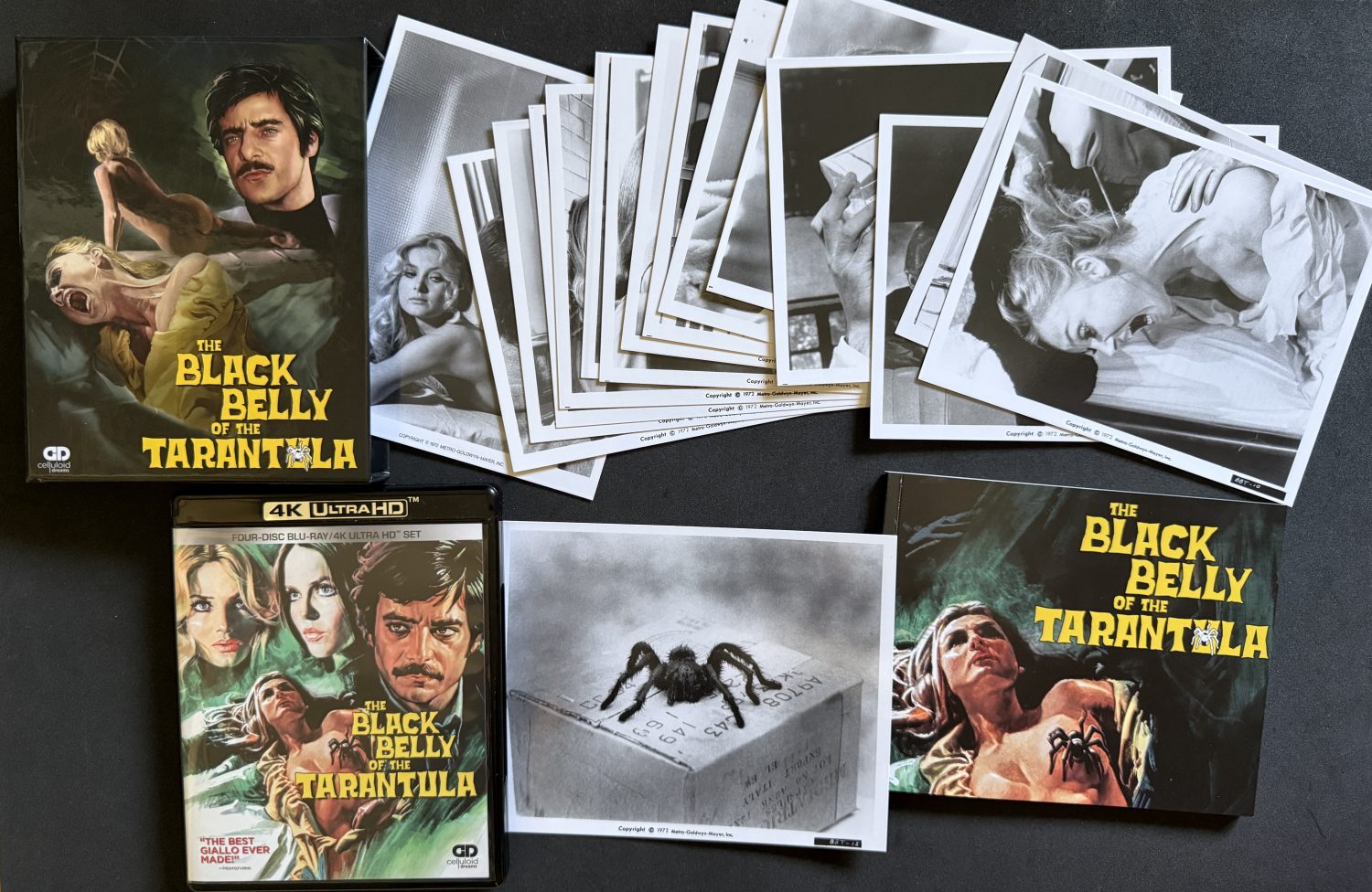 The Black Belly of the Tarantula 4K box - Set