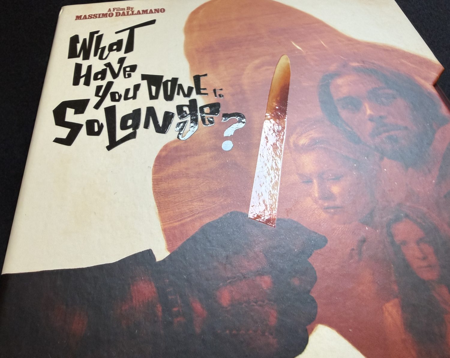 What Have You Done To Solange? 4K Box Set - Slipbox cover glossy detail