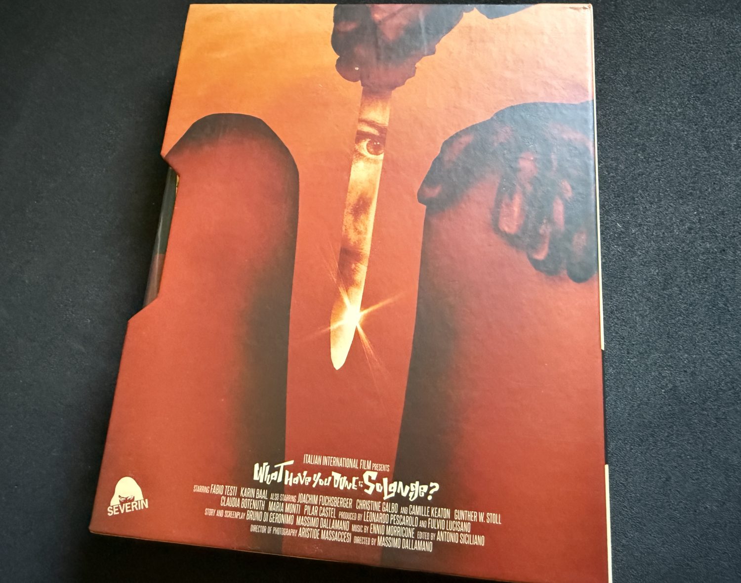 What Have You Done To Solange? 4K Box Set - Slipbox back cover