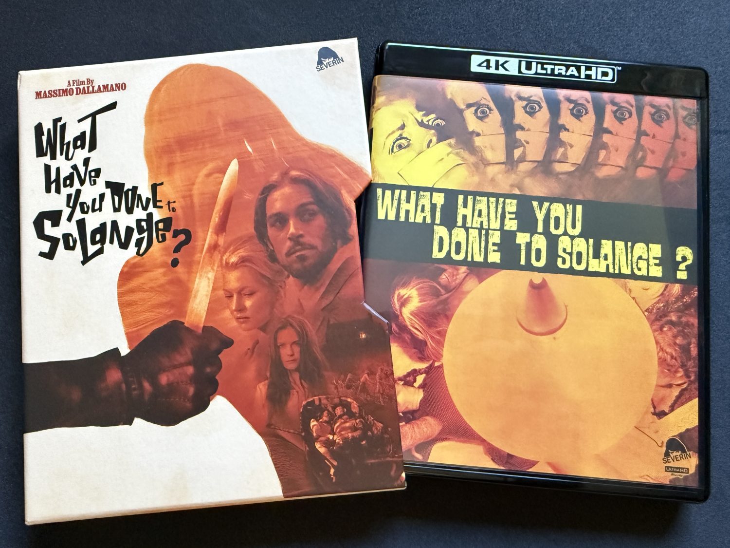 What Have You Done To Solange? 4K Box Set - Slipbox opening