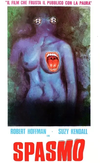 Póster original de Spasmo, dirigida por Umberto Lenzi